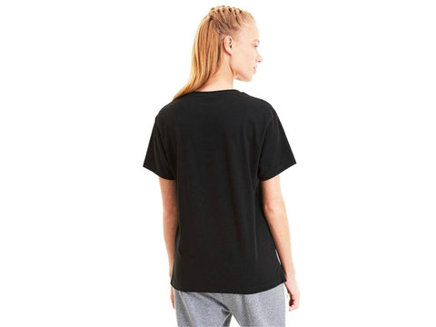 PUMA Classic Logo Tee T-Shirt Black Metallic 59551471 - Sandrini Calzature e Abbigliamento