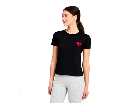 PUMA Digital Love Tee T-Shirt Black 59706801 - Sandrini Calzature e Abbigliamento