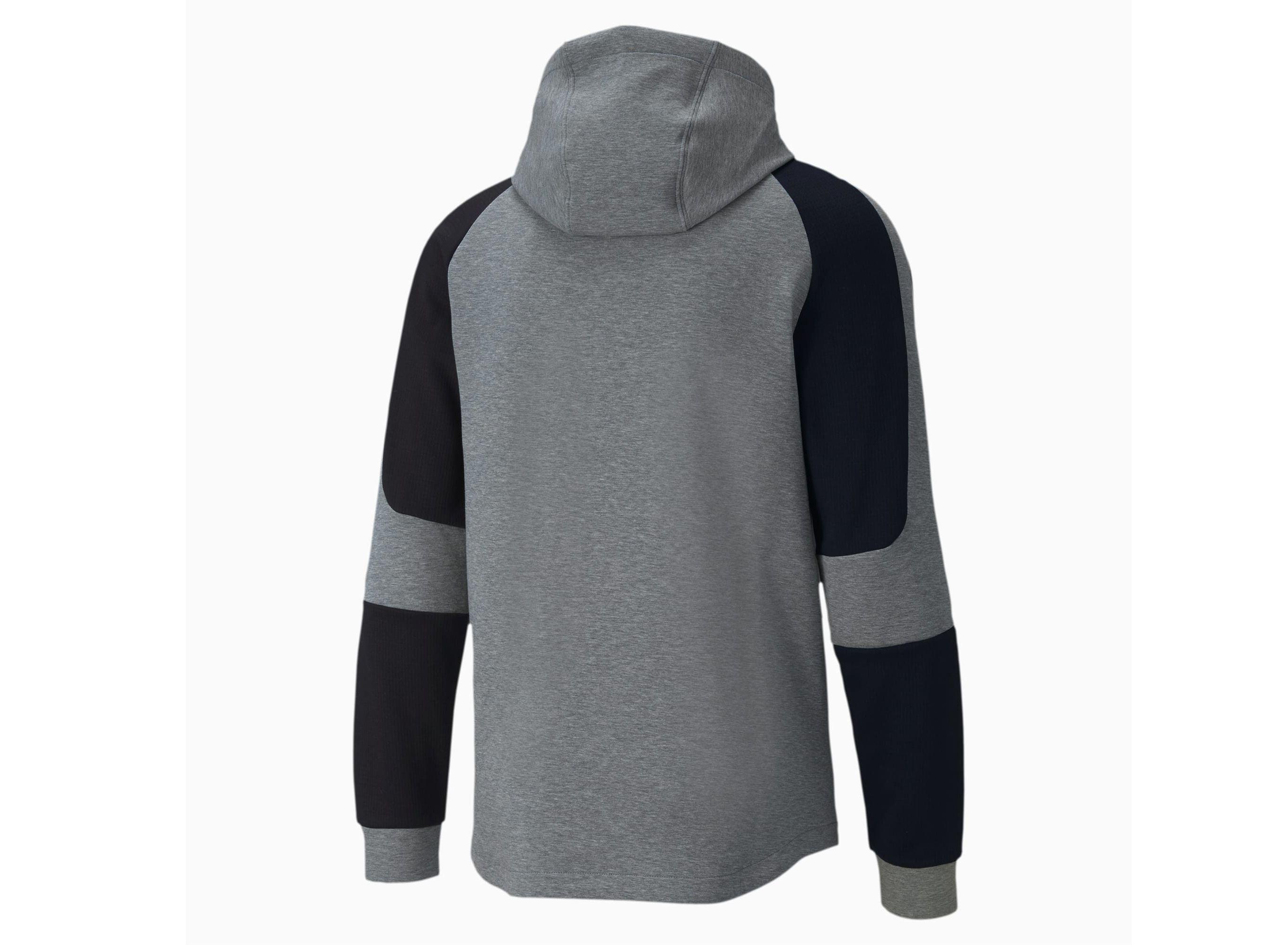 PUMA Evostripe Hoody Felpa Cappuccio Uomo Medium Grey 583465 03 - Sandrini Calzature e Abbigliamento