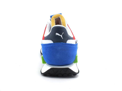 PUMA Future Rider Play On Sneaker Spell Bound White Ultra Blu 371149 72 - Sandrini Calzature e Abbigliamento