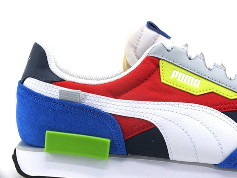 PUMA Future Rider Play On Sneaker Spell Bound White Ultra Blu 371149 72 - Sandrini Calzature e Abbigliamento
