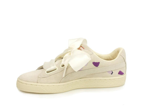 PUMA Heart Flowery Wn's Whisper White Rose Gold 367811 02 - Sandrini Calzature e Abbigliamento