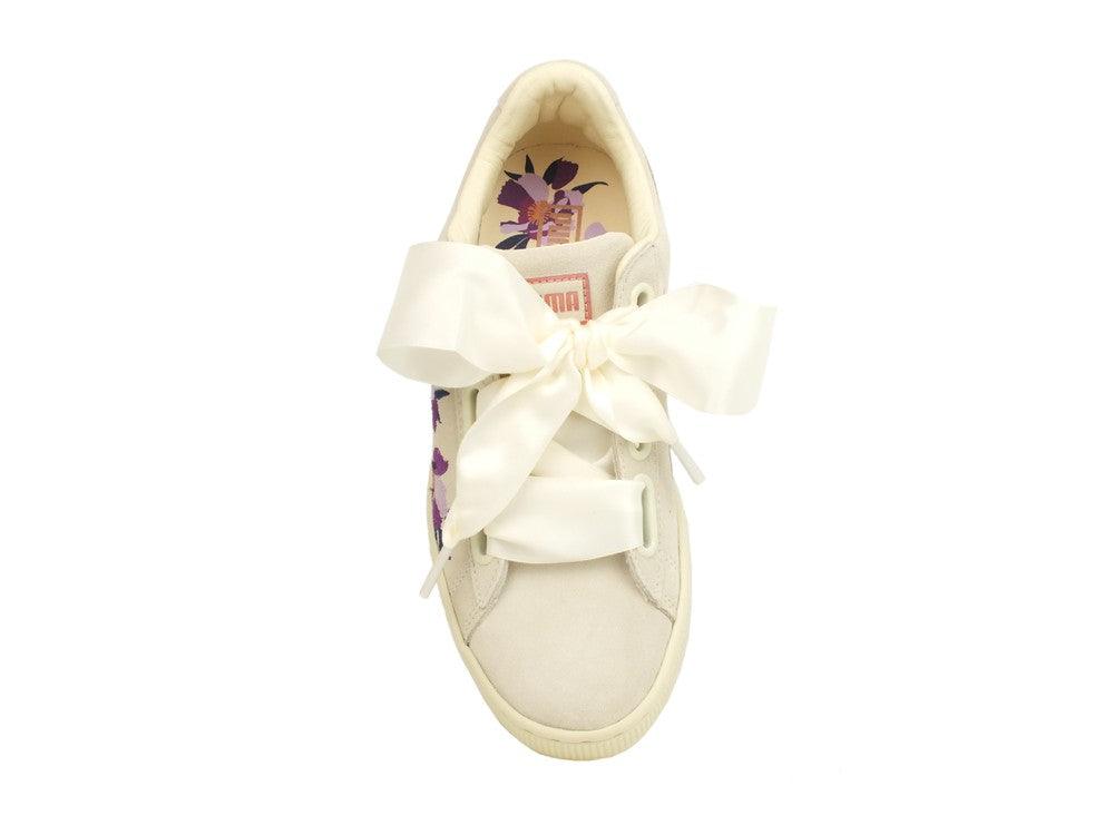 PUMA Heart Flowery Wn's Whisper White Rose Gold 367811 02 - Sandrini Calzature e Abbigliamento