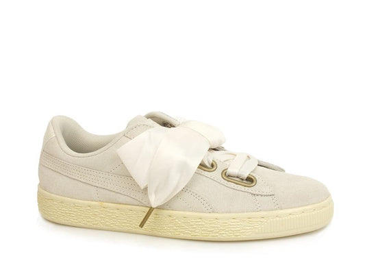 PUMA Heart Satin Wn's Whisper White Gold 362714 04 - Sandrini Calzature e Abbigliamento