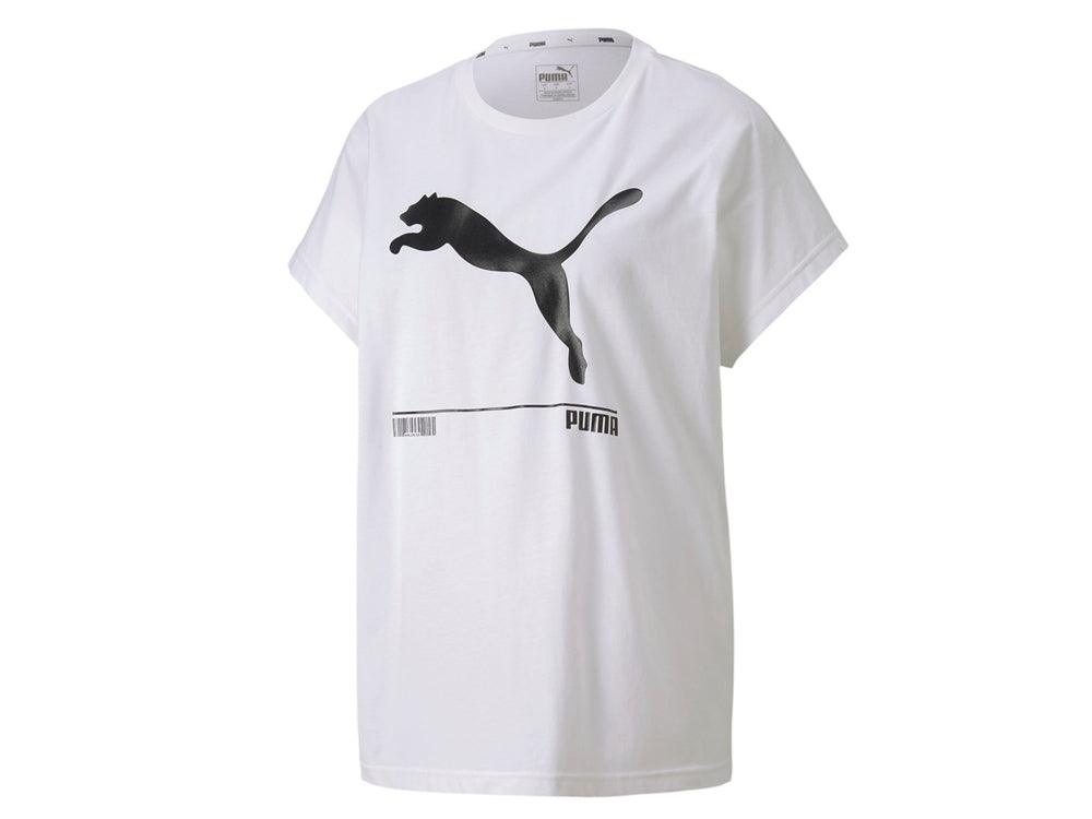 PUMA Nu-Tility Tee T-Shirt White 58137102 - Sandrini Calzature e Abbigliamento