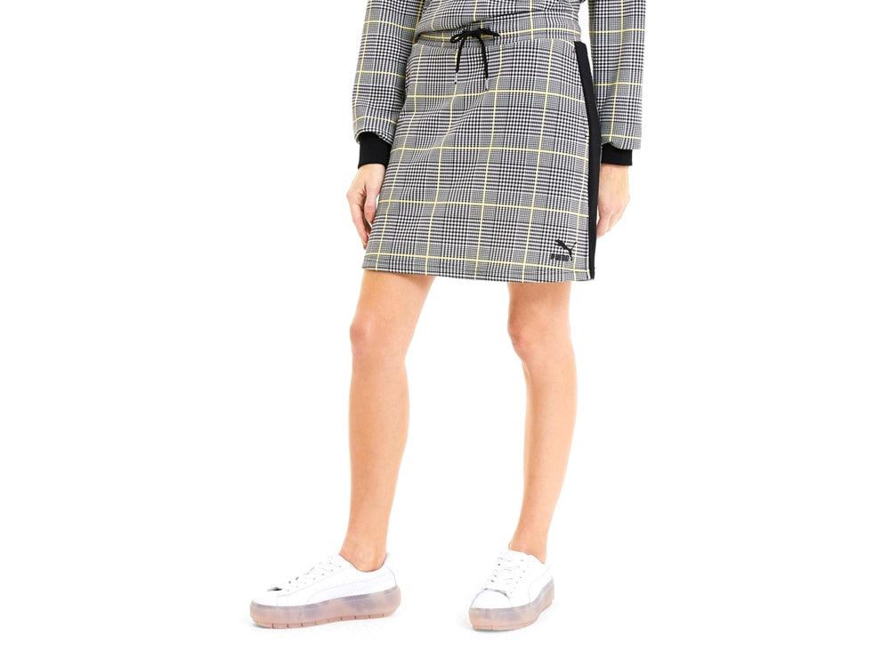 PUMA Recheck Pack Mini Skirt Gonna Black AOP 59789301 - Sandrini Calzature e Abbigliamento