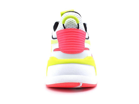 PUMA RS-X 90s Sneaker Donna White Yellow Alert Pink 370716 06 - Sandrini Calzature e Abbigliamento