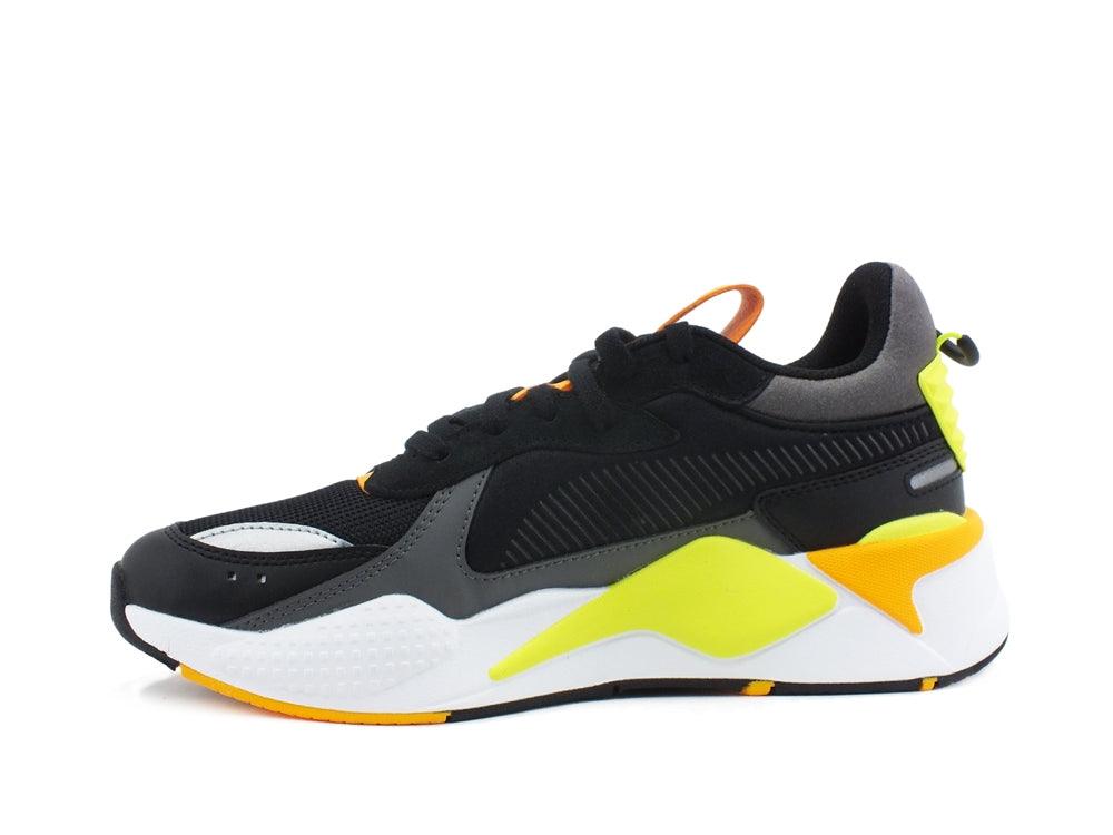PUMA RS-X Mix Sneaker Uomo Black Yellow Orange 380462 06 - Sandrini Calzature e Abbigliamento