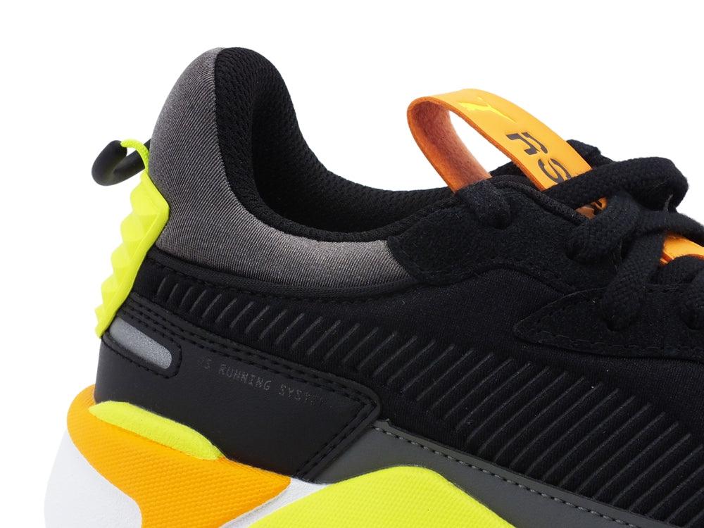 PUMA RS-X Mix Sneaker Uomo Black Yellow Orange 380462 06 - Sandrini Calzature e Abbigliamento