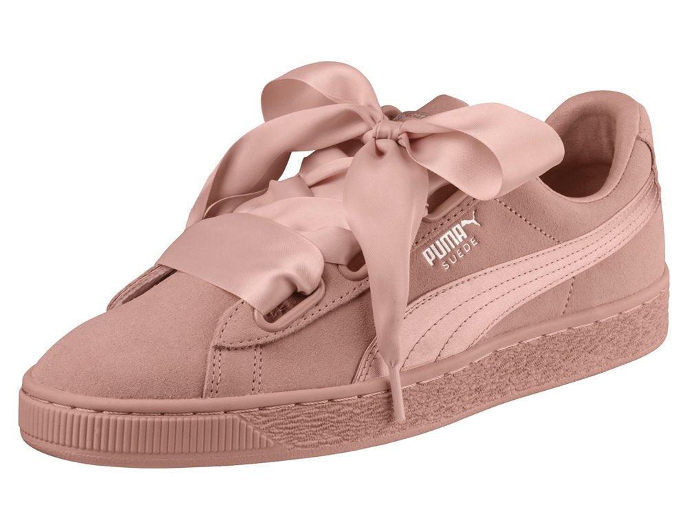 PUMA Suede Heart EP Metallic Beige 366922 02 - Sandrini Calzature e Abbigliamento