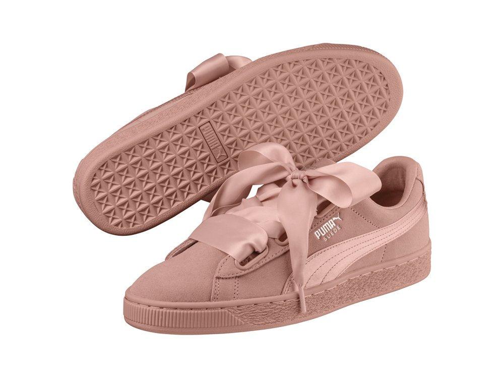 PUMA Suede Heart EP Metallic Beige 366922 02 - Sandrini Calzature e Abbigliamento