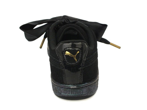 PUMA Suede Heart Satin WN'S Black 362714 03 - Sandrini Calzature e Abbigliamento
