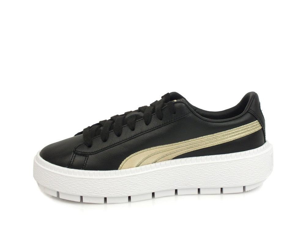 PUMA Trace Versity Wn's Black Metallic Gold 367728 01 - Sandrini Calzature e Abbigliamento