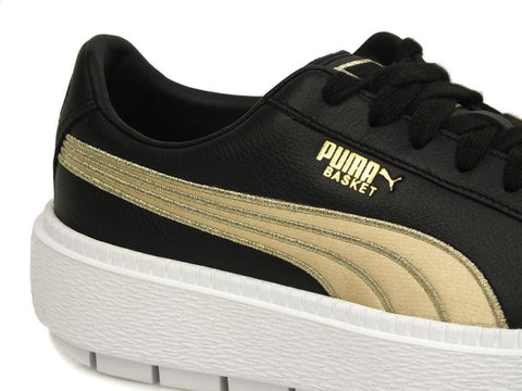 PUMA Trace Versity Wn's Black Metallic Gold 367728 01 - Sandrini Calzature e Abbigliamento