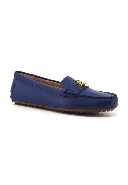 RALPH LAUREN Mocassino Donna Indigo Blu 802852847016 - Sandrini Calzature e Abbigliamento