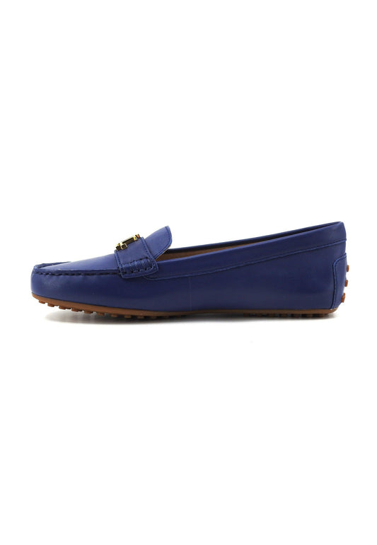 RALPH LAUREN Mocassino Donna Indigo Blu 802852847016 - Sandrini Calzature e Abbigliamento
