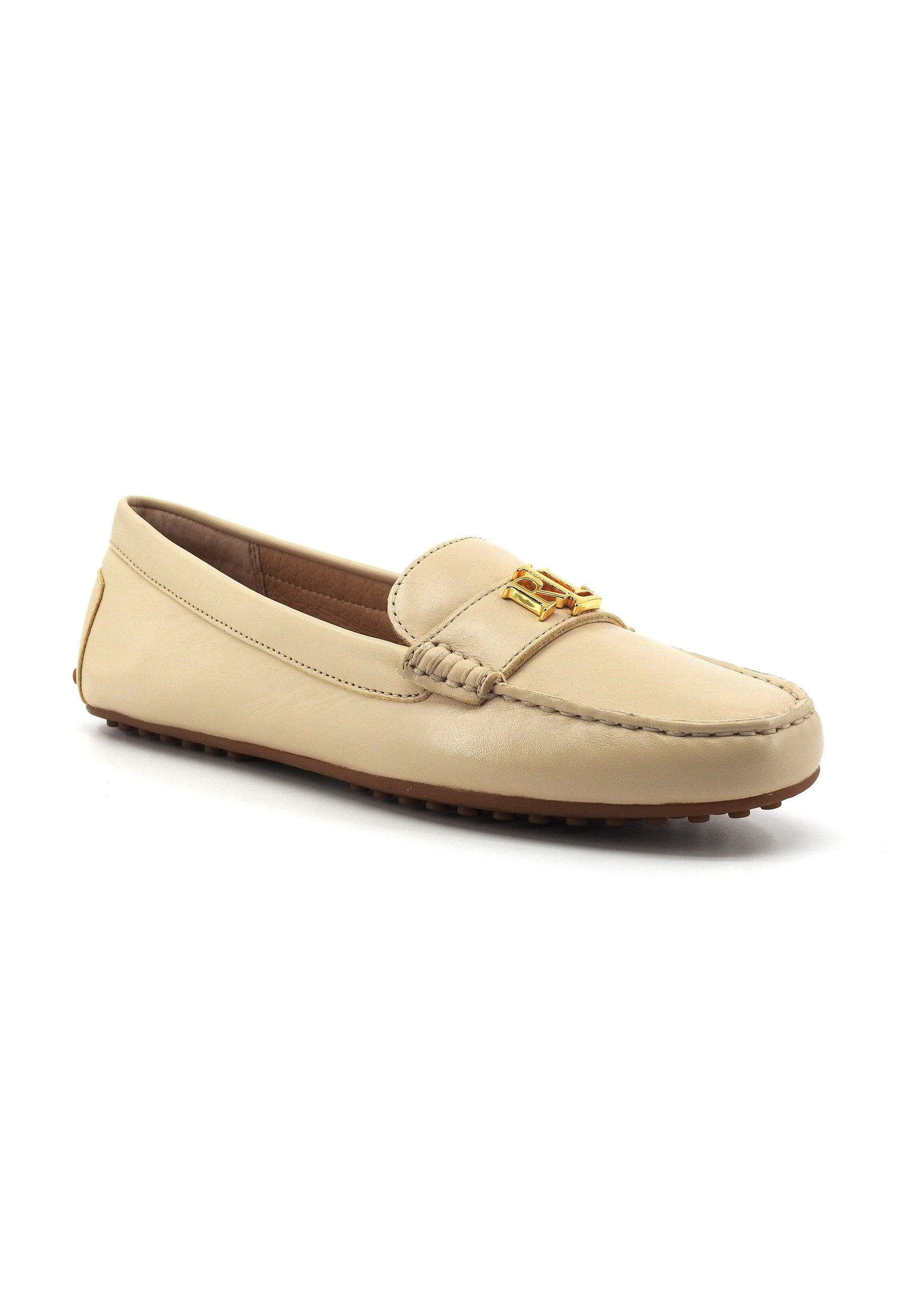 RALPH LAUREN Mocassino Donna Sand Beige 802852847014 - Sandrini Calzature e Abbigliamento