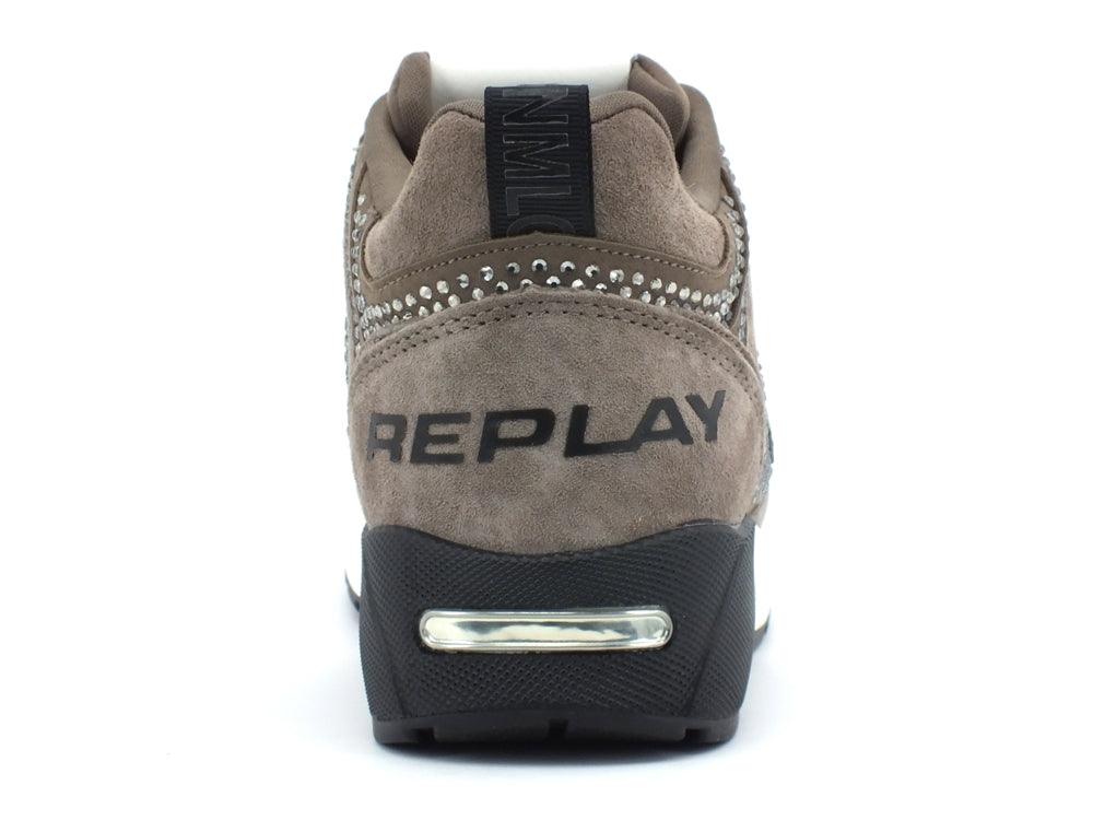 REPLAY Sneaker Taupe RS360024L - Sandrini Calzature e Abbigliamento