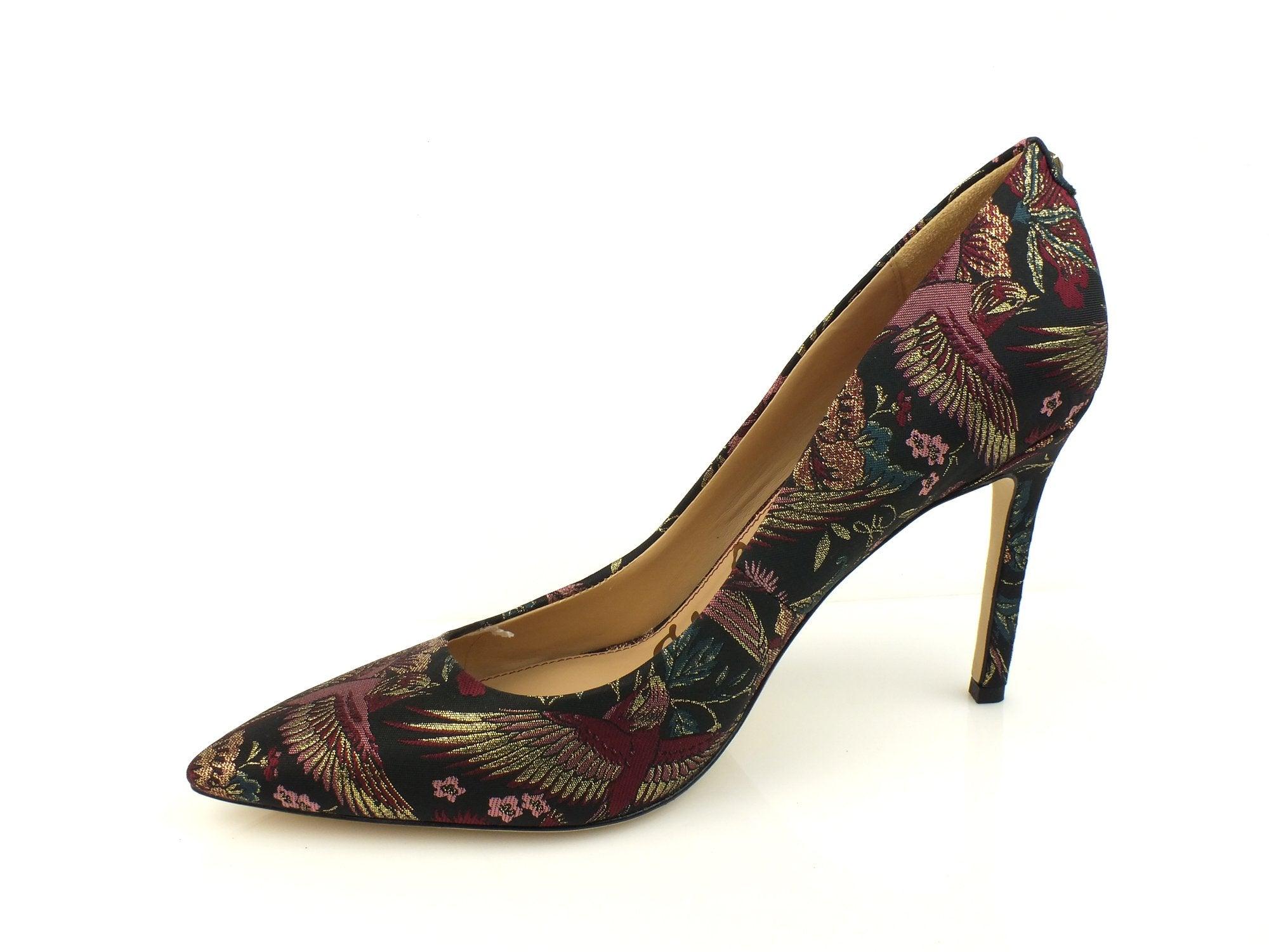 SAM EDELMAN Hazel décolleté tacco 10 PELLE BLACK NERO E5638FN007 - Sandrini Calzature e Abbigliamento