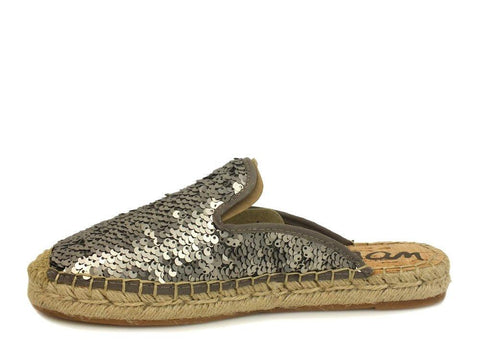 SAM EDELMAN Kerry Pewter Sequins F6807F1901 - Sandrini Calzature e Abbigliamento