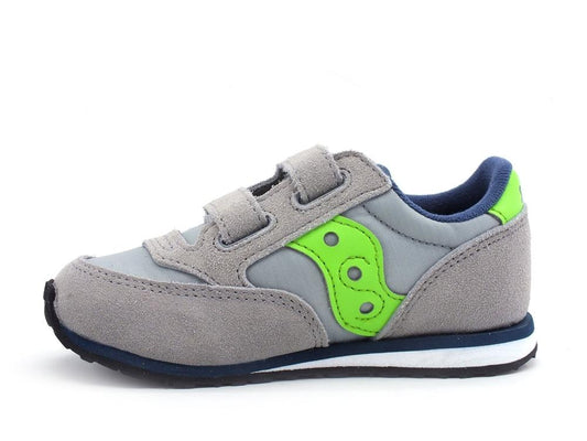 SAUCONY Baby Jazz HL Sneaker Bambino Grey Green Blue SL263373 - Sandrini Calzature e Abbigliamento