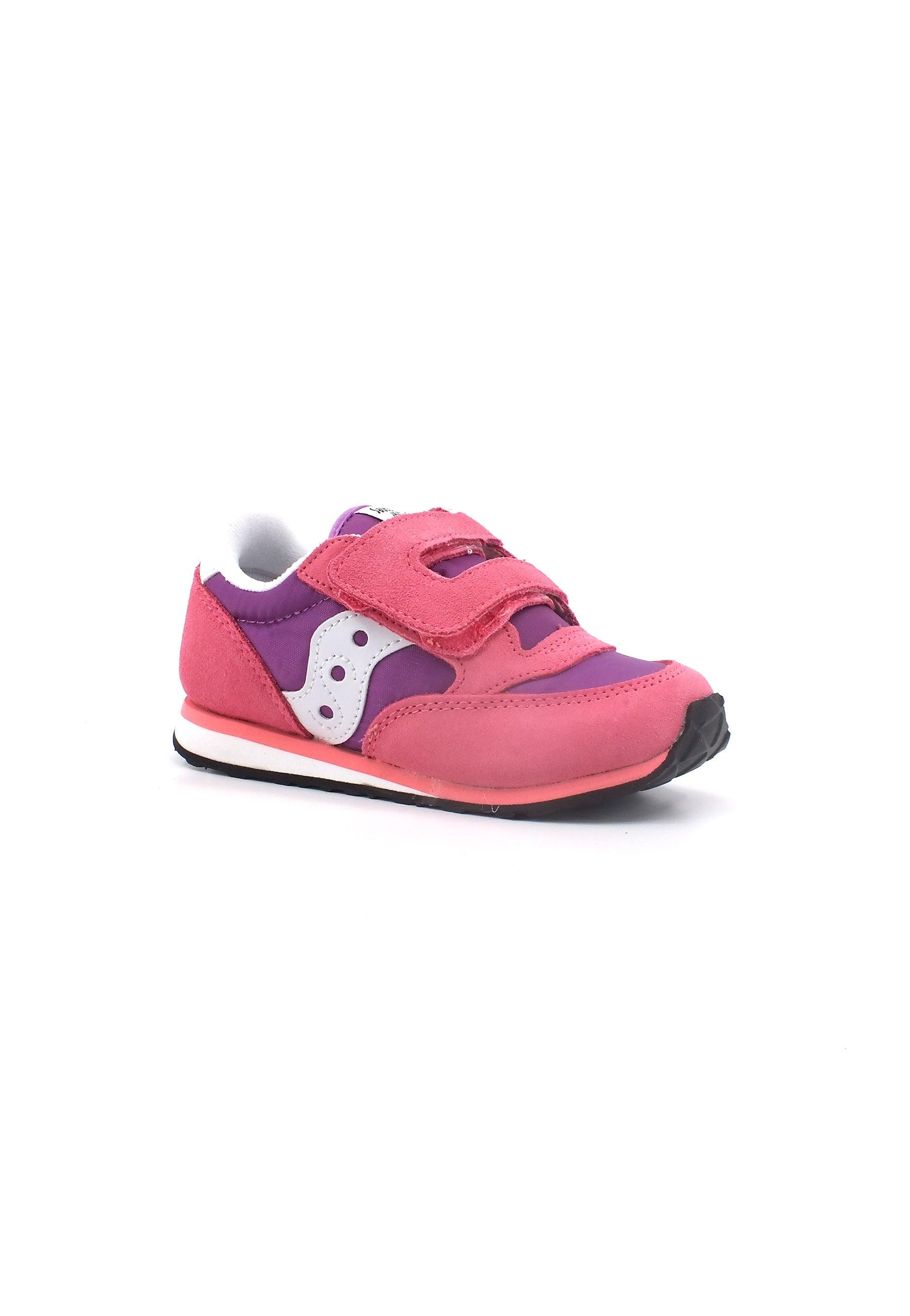 SAUCONY Baby Jazz Sneaker Bimbo Pink Purple SL166342 - Sandrini Calzature e Abbigliamento