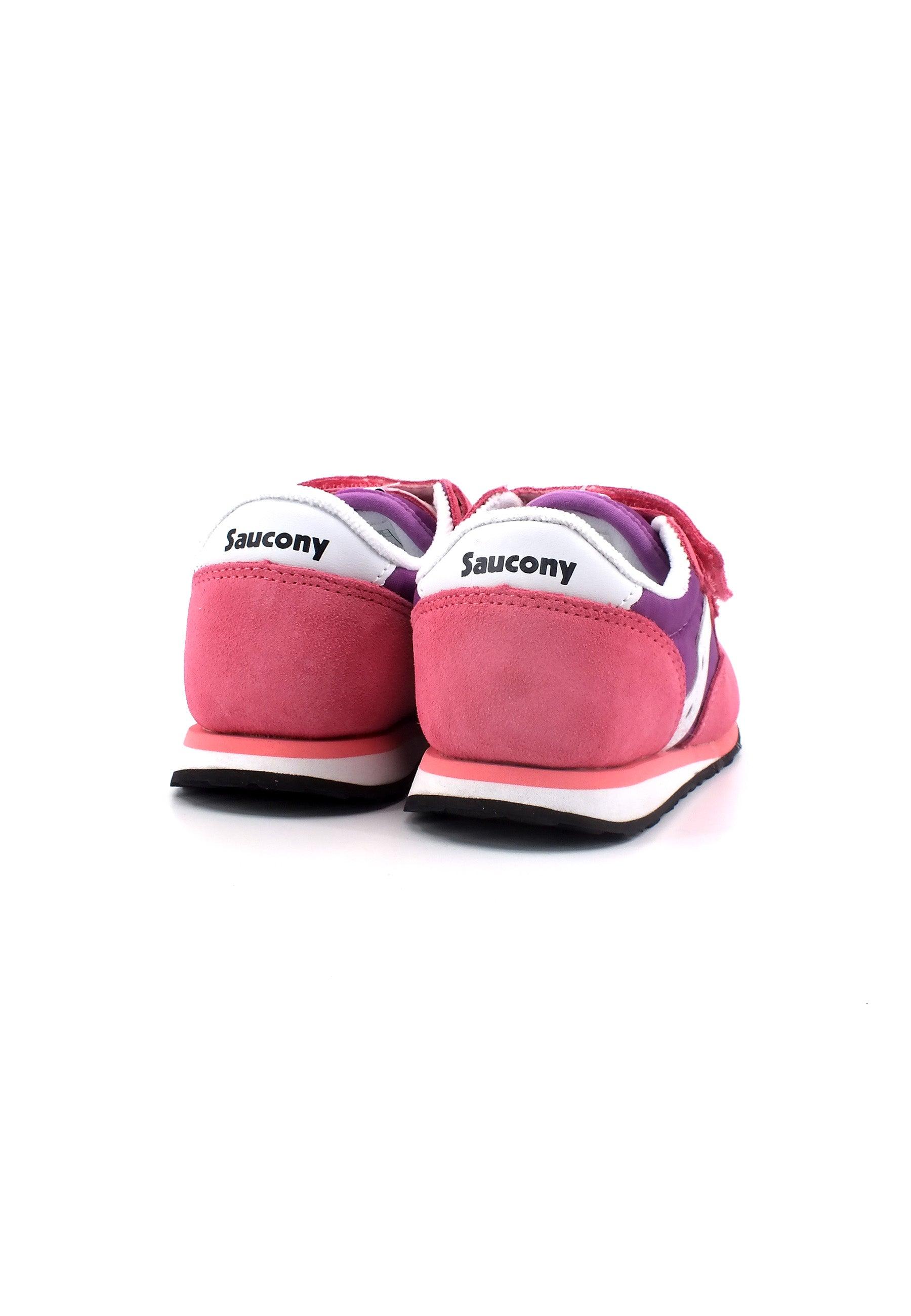 SAUCONY Baby Jazz Sneaker Bimbo Pink Purple SL166342 - Sandrini Calzature e Abbigliamento