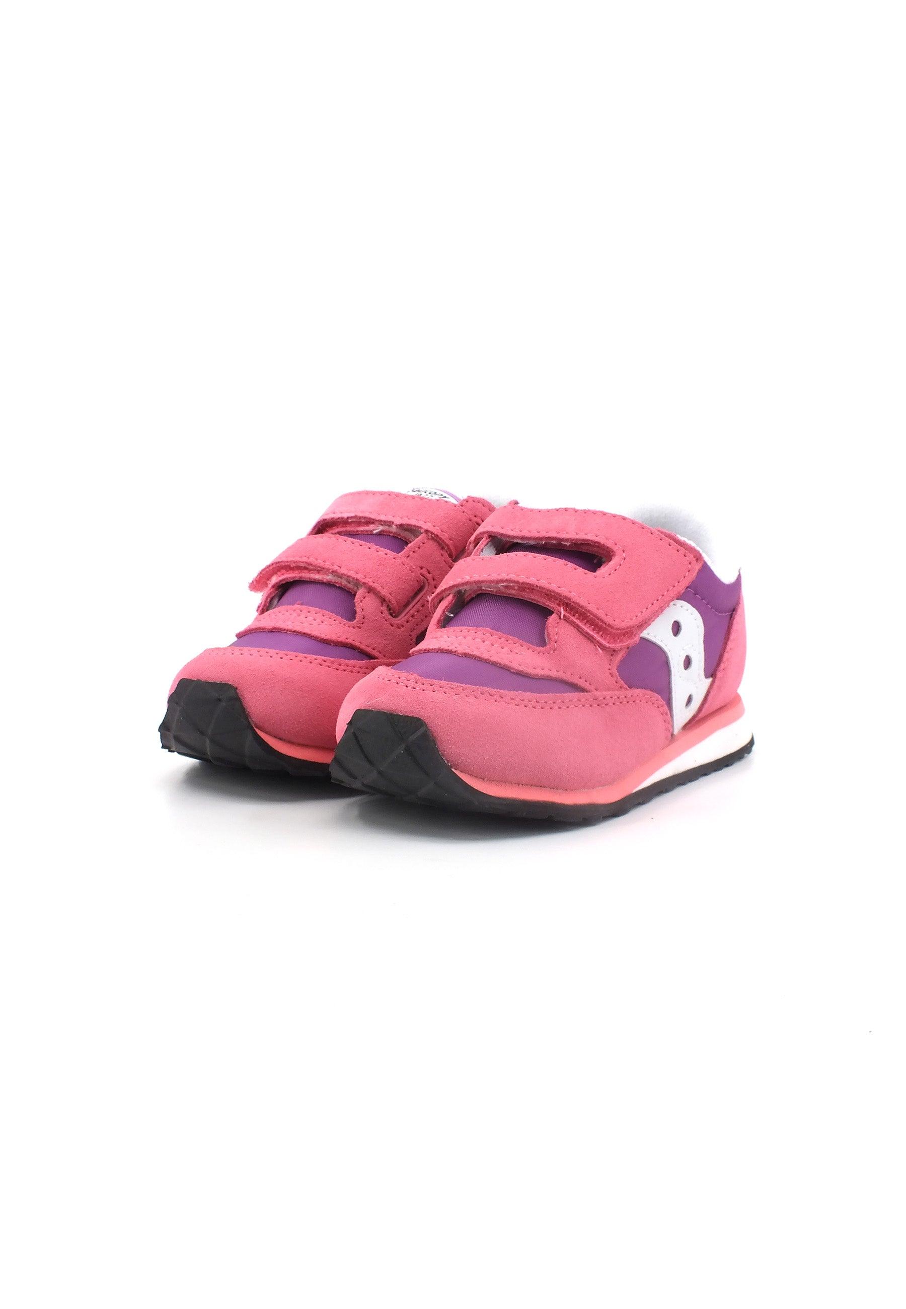 SAUCONY Baby Jazz Sneaker Bimbo Pink Purple SL166342 - Sandrini Calzature e Abbigliamento