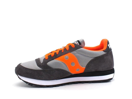 SAUCONY Jazz 81 Sneaker Grey Orange White S70539-20 - Sandrini Calzature e Abbigliamento