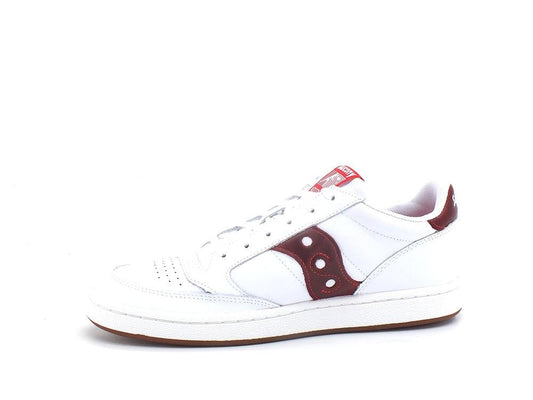 SAUCONY Jazz Court Sneaker White Red S70555-6 - Sandrini Calzature e Abbigliamento