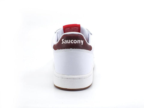 SAUCONY Jazz Court Sneaker White Red S70555-6 - Sandrini Calzature e Abbigliamento