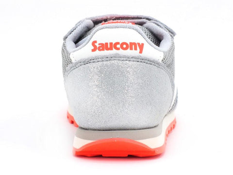 SAUCONY Jazz Double HL Kids Silver Sparkle SK162492 - Sandrini Calzature e Abbigliamento