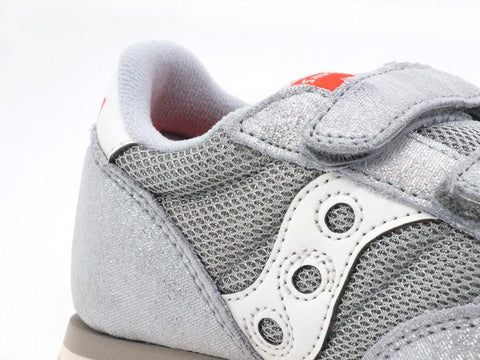 SAUCONY Jazz Double HL Kids Silver Sparkle SK162492 - Sandrini Calzature e Abbigliamento