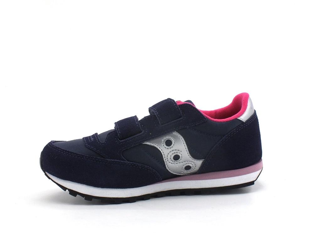 SAUCONY Jazz Double HL Kids Sneaker Navy Pink SK165147 - Sandrini Calzature e Abbigliamento