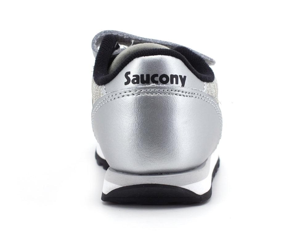 SAUCONY Jazz Double Kids Sneaker Bambina Silver Sparkle SK163353 - Sandrini Calzature e Abbigliamento