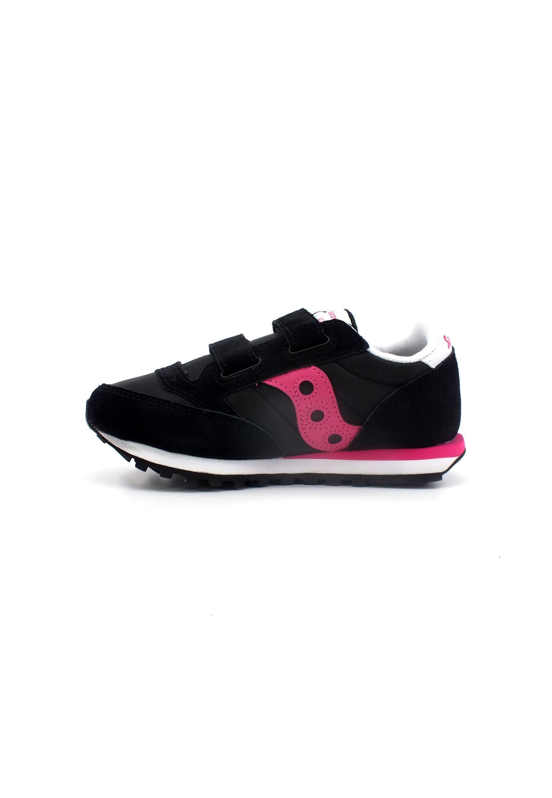 SAUCONY Jazz Double Sneaker Bambino Black Pink SK166331 - Sandrini Calzature e Abbigliamento