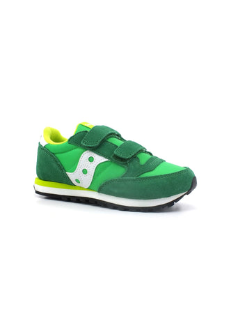 SAUCONY Jazz Double Sneaker Bimbo Green Lime White SK267026 - Sandrini Calzature e Abbigliamento