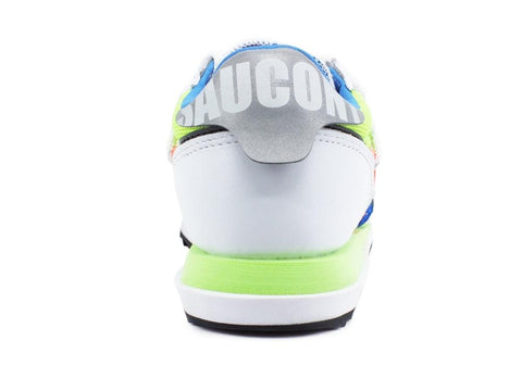 SAUCONY Jazz Dst Sneaker White Blu S70528-4 - Sandrini Calzature e Abbigliamento