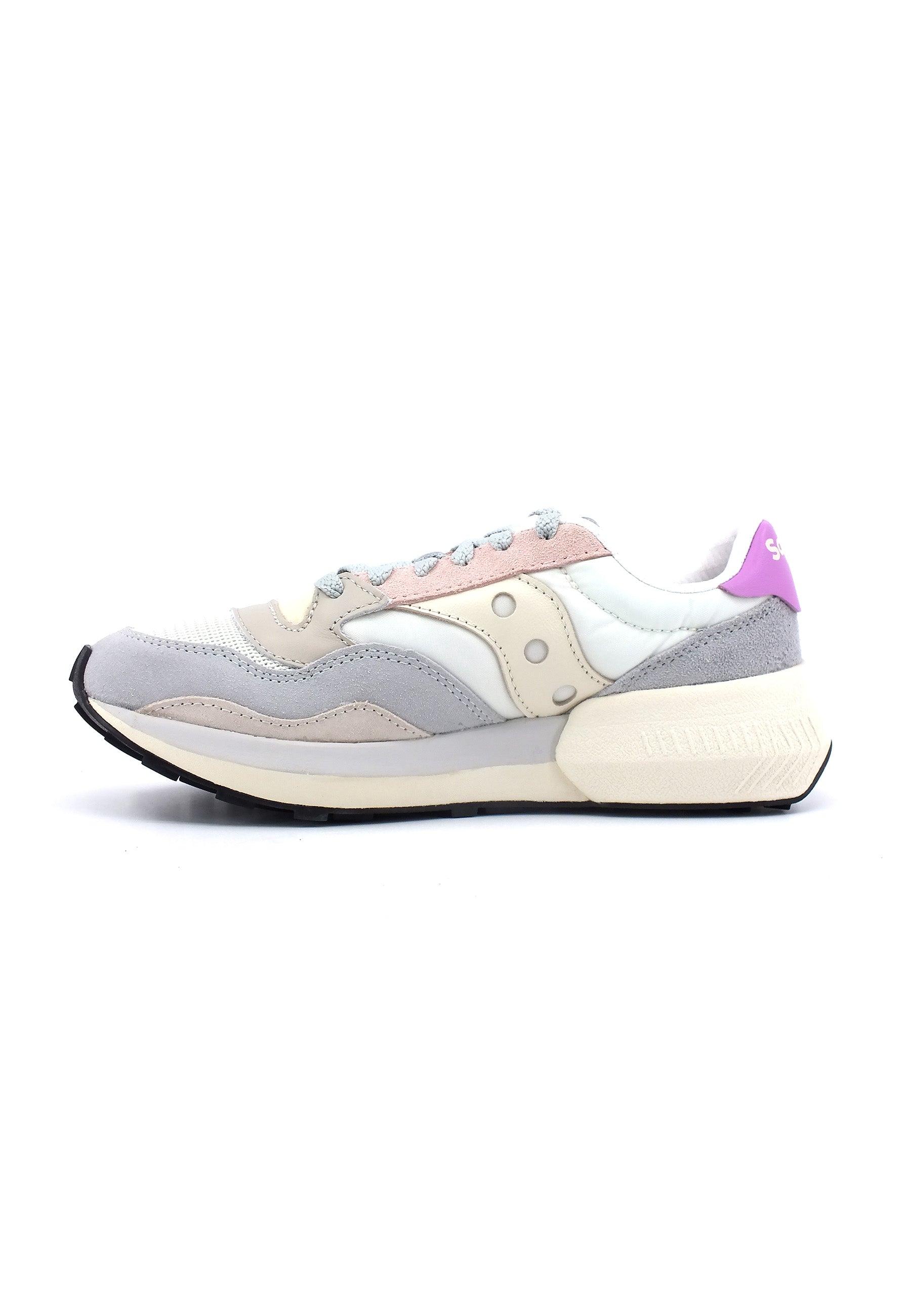 SAUCONY Jazz NXT Sneaker Donna White Grey Rose S60790-4 - Sandrini Calzature e Abbigliamento