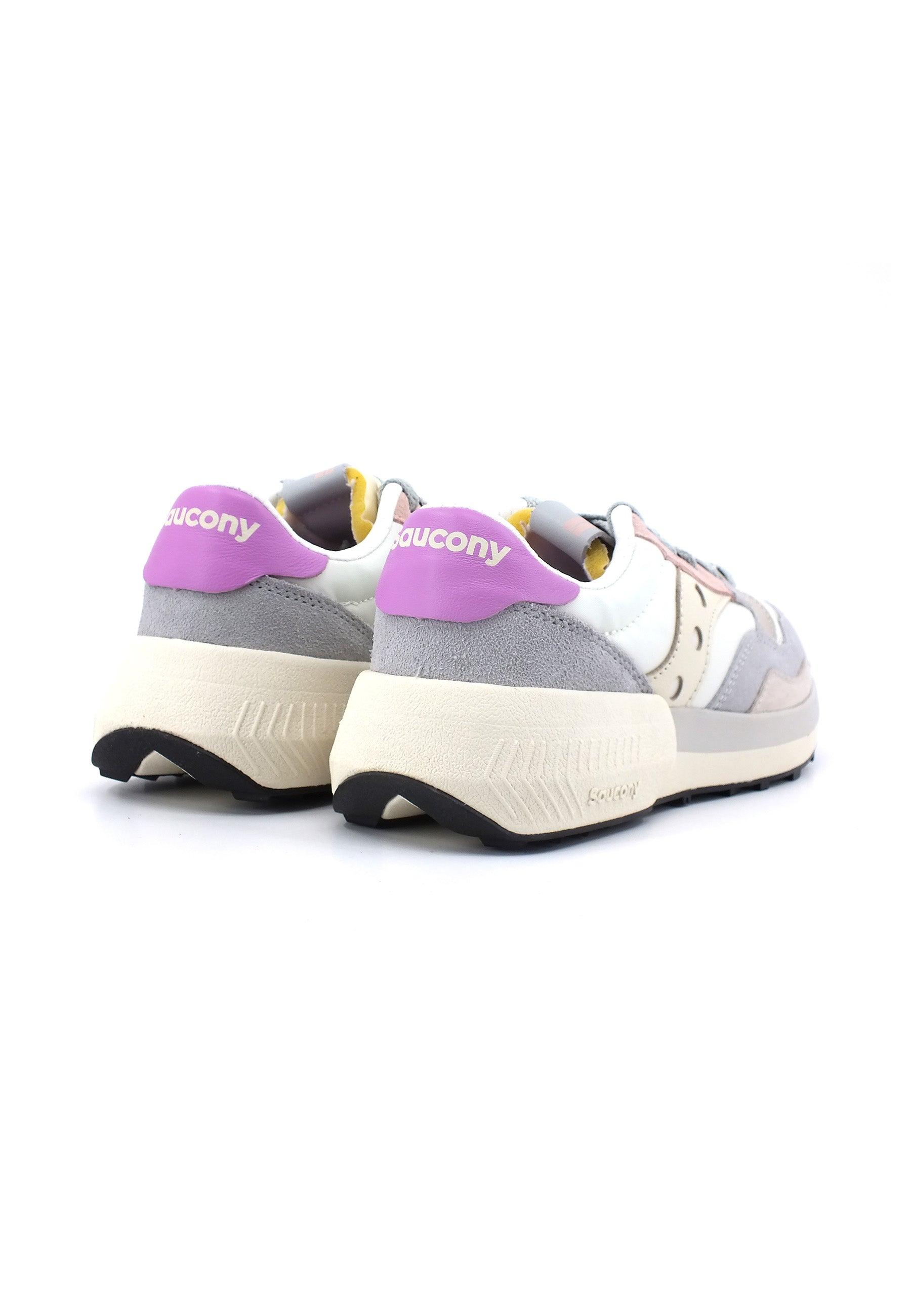 SAUCONY Jazz NXT Sneaker Donna White Grey Rose S60790-4 - Sandrini Calzature e Abbigliamento