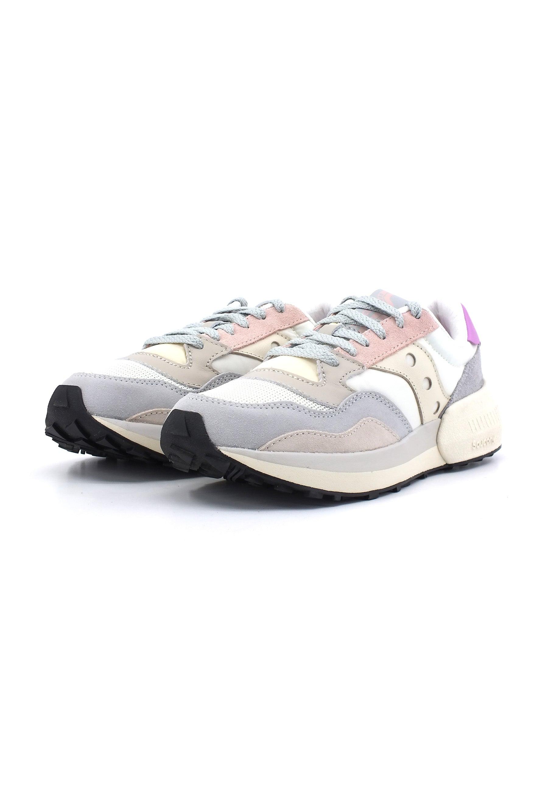 SAUCONY Jazz NXT Sneaker Donna White Grey Rose S60790-4 - Sandrini Calzature e Abbigliamento