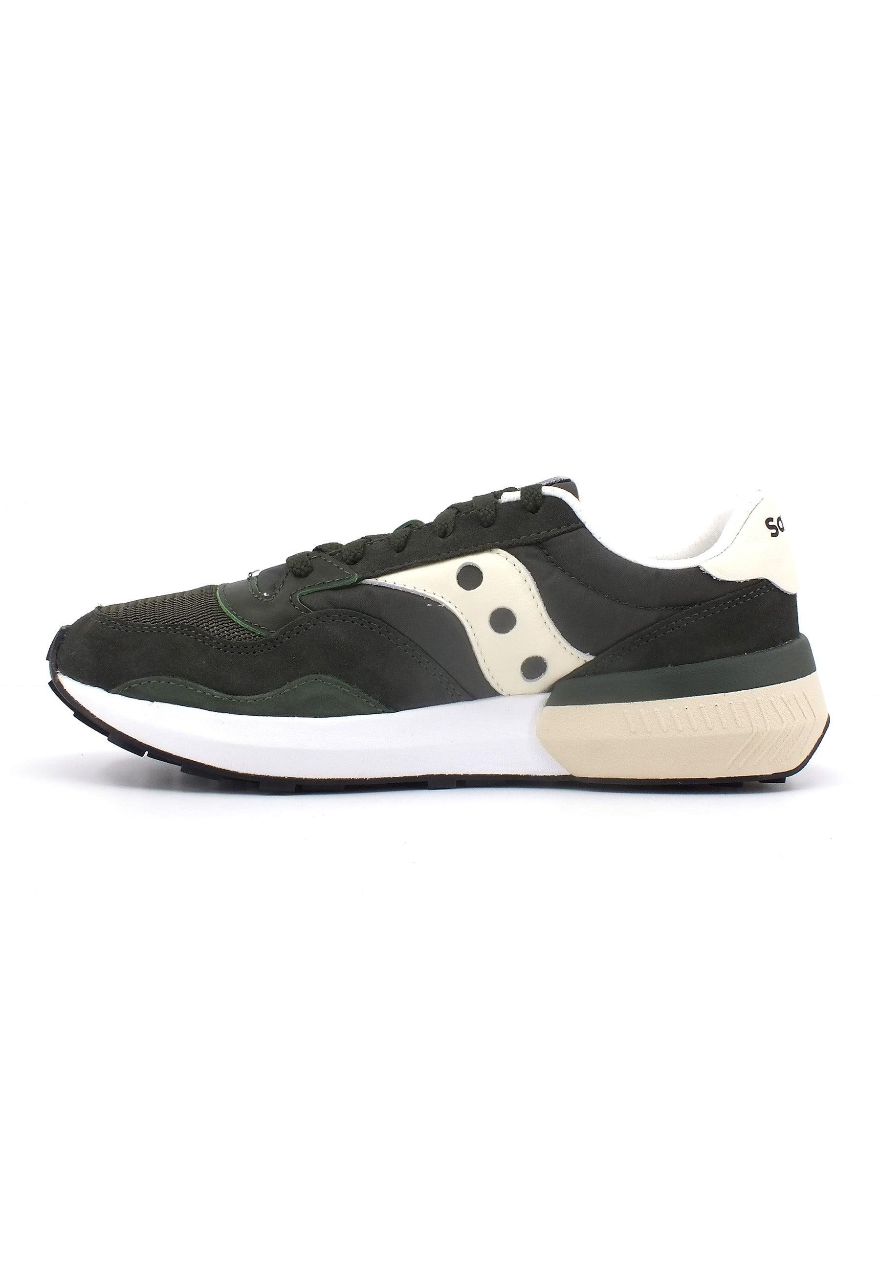 SAUCONY Jazz NXT Sneaker Uomo Green Cream S70790-3 - Sandrini Calzature e Abbigliamento