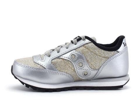SAUCONY Jazz Original Kids Sneaker Bambina Silver Sparkle SK163334 - Sandrini Calzature e Abbigliamento
