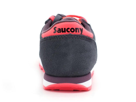 SAUCONY Jazz Original Kids Sneaker Bambino Dark Grey Coral SK163333 - Sandrini Calzature e Abbigliamento