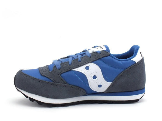 SAUCONY Jazz Original Kids Sneaker Bambino Grey Blue SK263325 - Sandrini Calzature e Abbigliamento