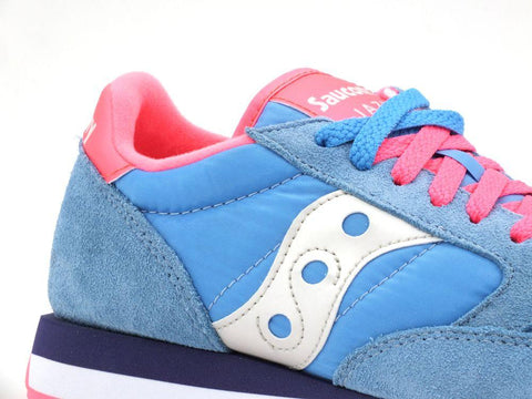 SAUCONY Jazz Original Light Blue Pink S1044-572 - Sandrini Calzature e Abbigliamento
