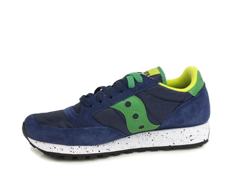 SAUCONY Jazz Original Navy Green Slime 2044-457 - Sandrini Calzature e Abbigliamento