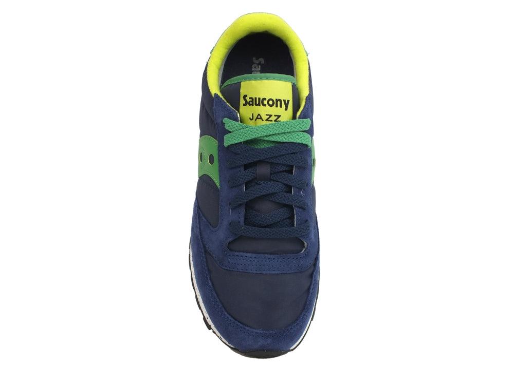 SAUCONY Jazz Original Navy Green Slime 2044-457 - Sandrini Calzature e Abbigliamento