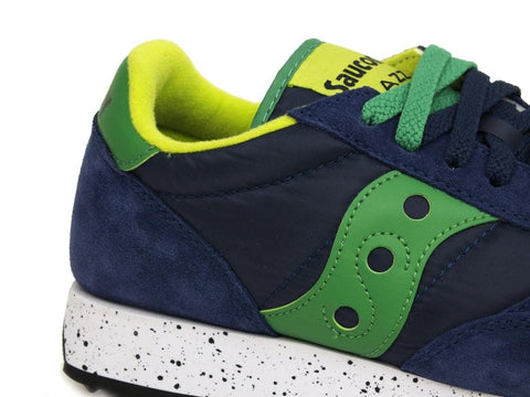 SAUCONY Jazz Original Navy Green Slime 2044-457 - Sandrini Calzature e Abbigliamento