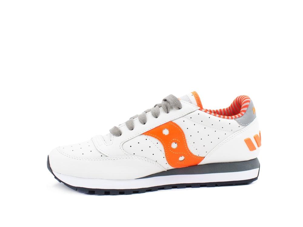 SAUCONY Jazz Original Smu Sneaker Uomo White Orange S70496-2 - Sandrini Calzature e Abbigliamento